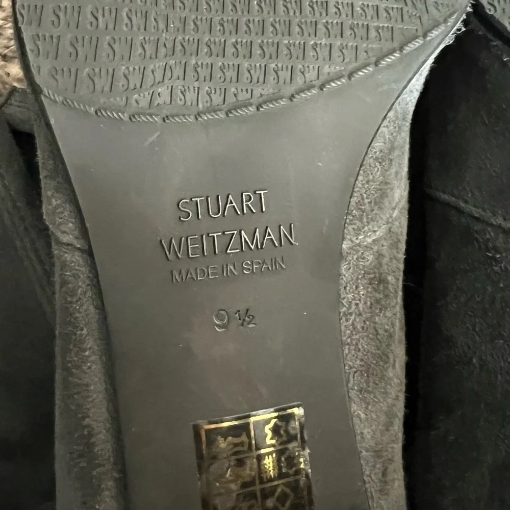 Stuart Weitzman Keenland Women's Knee High Boots Grey Suede